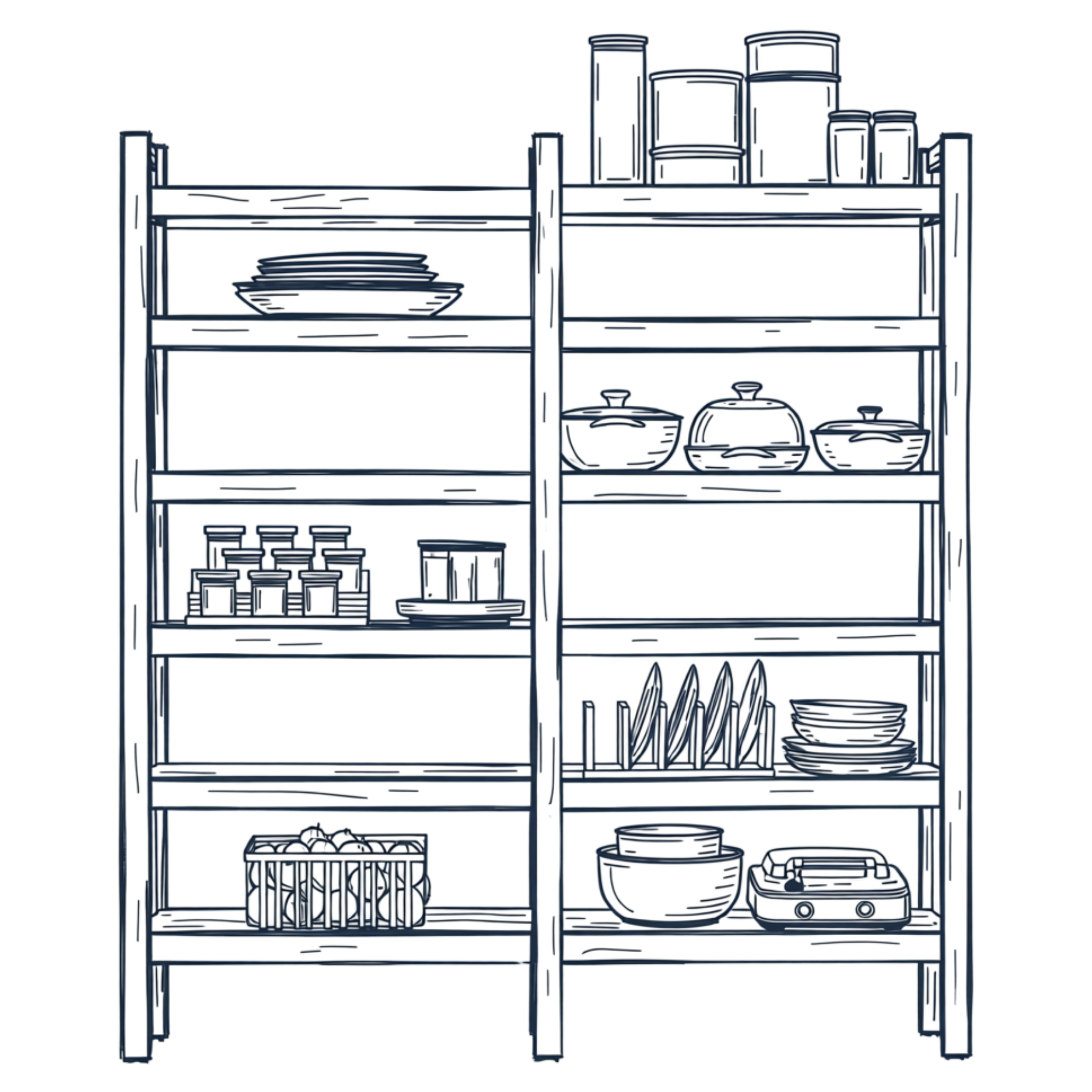 A beautifully decluttered space